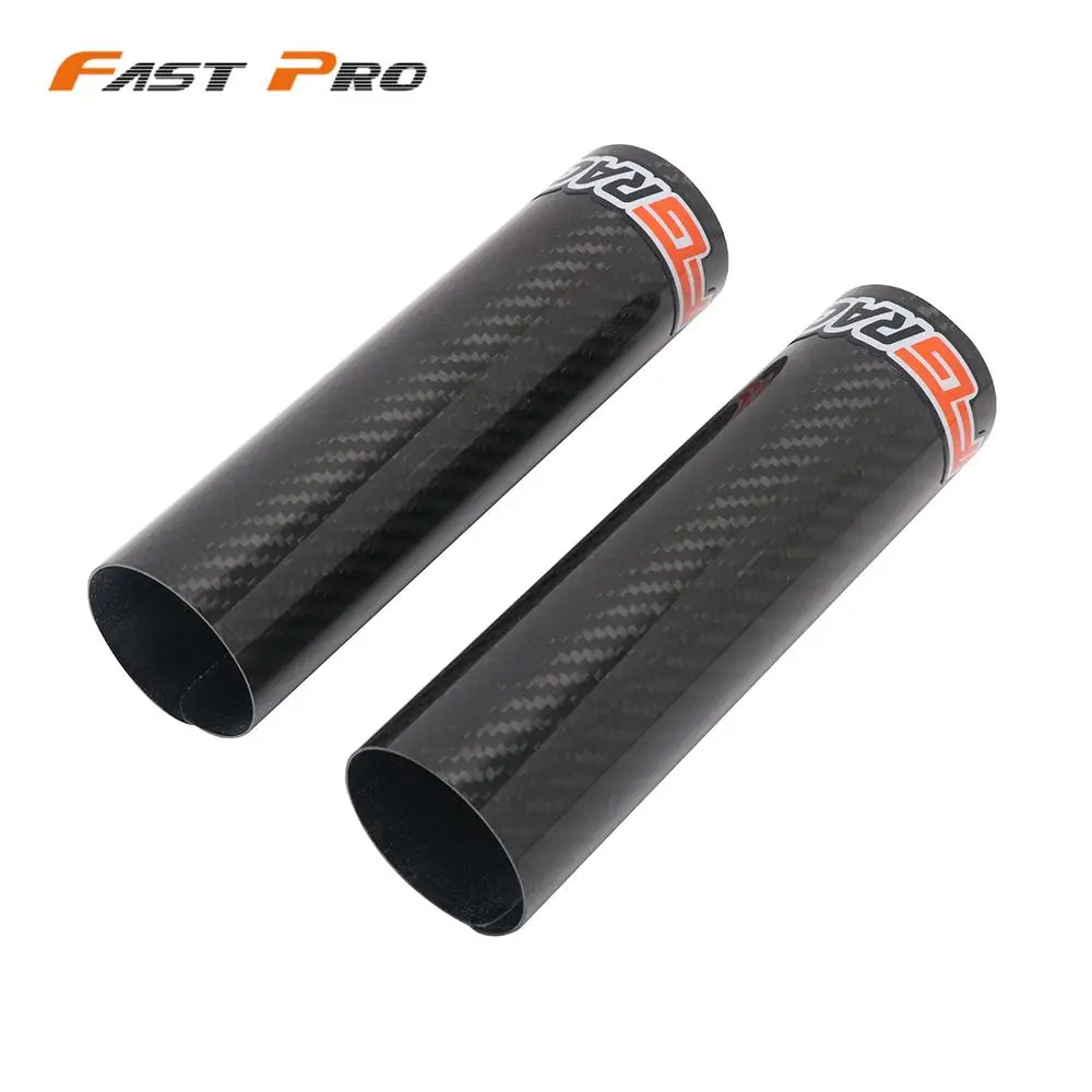 

Motorcycle 13 Size Universal Carbon Fiber Fork Cover Shock Absorber Guard Protector For KTM HONDA KAWASAKI SUZUKI BMW YAMAHA