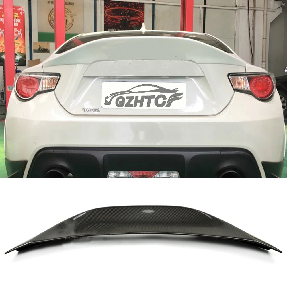 Для Subaru BRZ Toyota 86 GT86 2012-2019 материал углеродного волокна задний спойлер на крышу