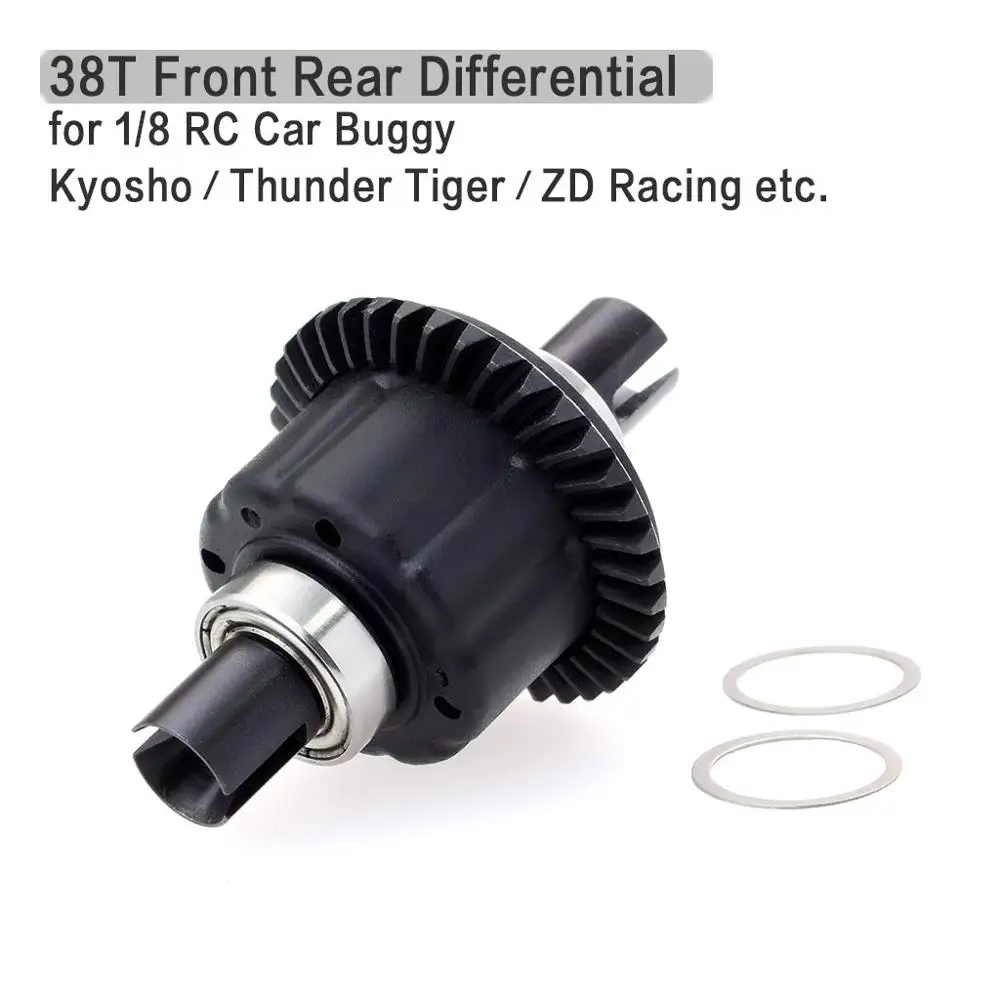 Передний задний дифференциал 38T для радиоуправляемого автомобиля Kyosho Thunder Tiger
