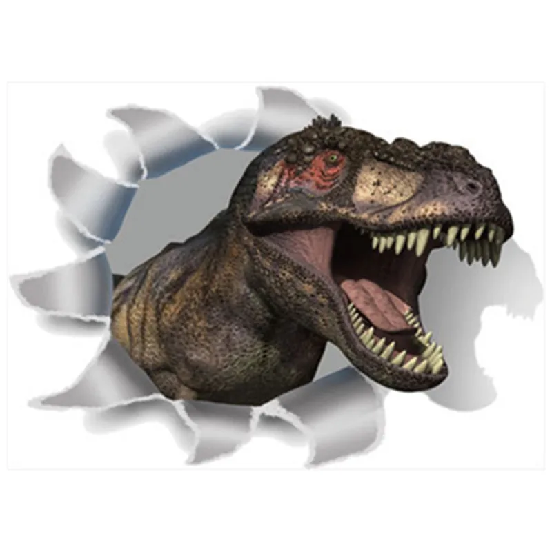 Виниловые наклейки с изображением динозавра из Юрского периода 30 х20 см | Дом и сад