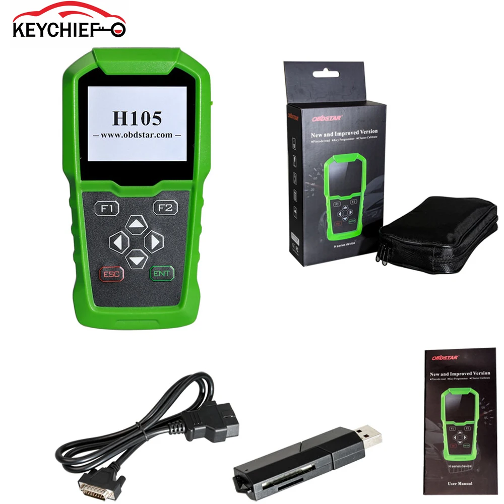 

OBDSTAR H105 для Hyundai/Kia Автомобильный ключевой программатор Pin код считывание кластера калибровка