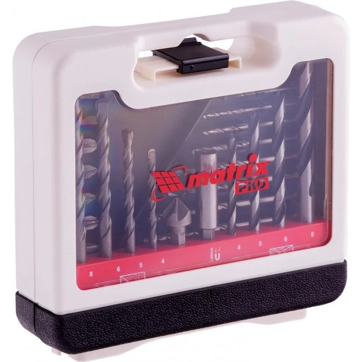 Набор сверл комбинированный MATRIX 725631 (ударопрочный кейс 31 предмет по бетону