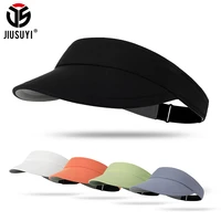 summer empty top hat outdoor sport golf baseball beachtennis sun visor cap adjustable breathable sunscreen panama hats men women