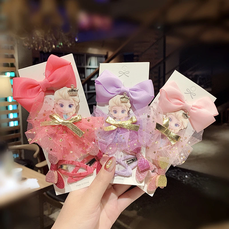 Заколка для волос детская с бантом девочек | Детская одежда и обувь