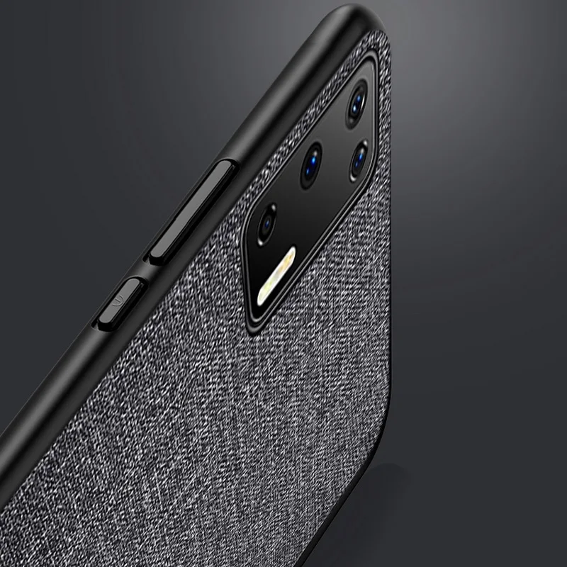 

Case For Huawei P30 P20 Pro P40 Mate 20 Lite Cases Slim Fabric Skin Hard Back Cover For Huawei P Smart 2020 Plus 2019 Z Nova 5T
