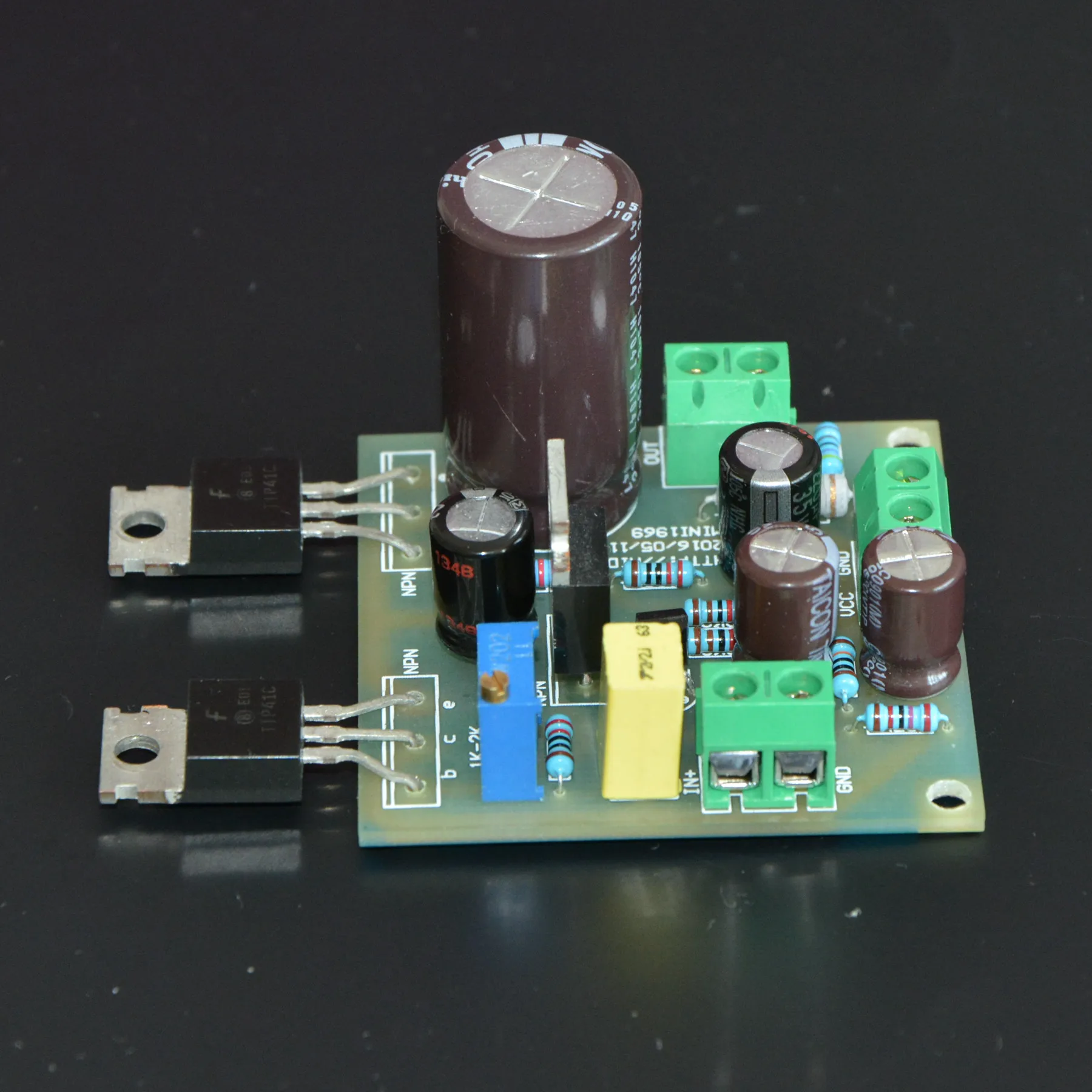 Плата усилителя мощности 2016 Version Mini 1969 класса A|Крышки с прорехами для проводов| |