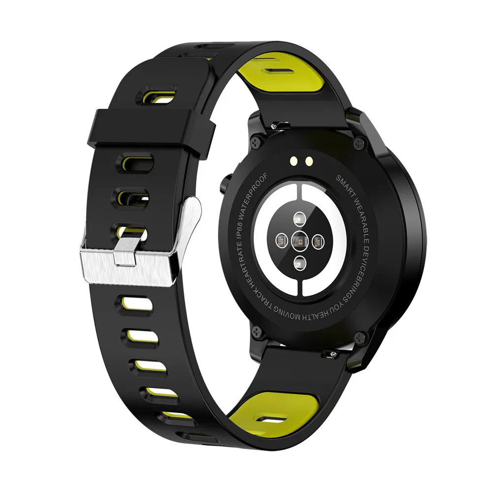 Greentiger новые L8 Смарт-часы для мужчин ЭКГ+ PPG IP68 Водонепроницаемый кровяное давление фитнес-трекер для измерения сердечного ритма спортивные Смарт-часы VS L5 L7
