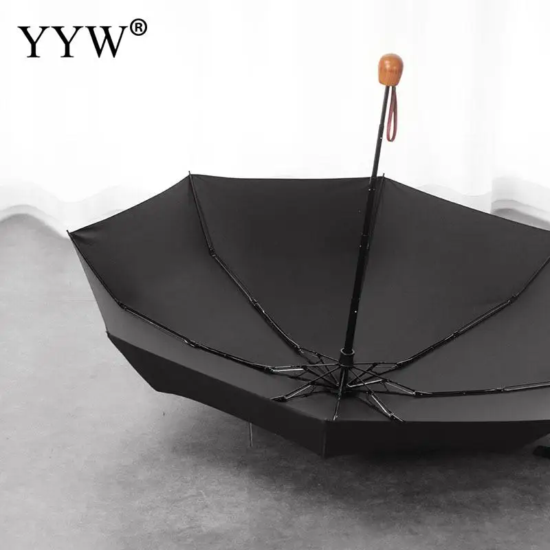 

Folding Sun Umbrella Men Rain Women'S Umbrellas Children Parasol Paraguas Anti-Uv Umbrella Polyester Ambrella Black Sombrilla