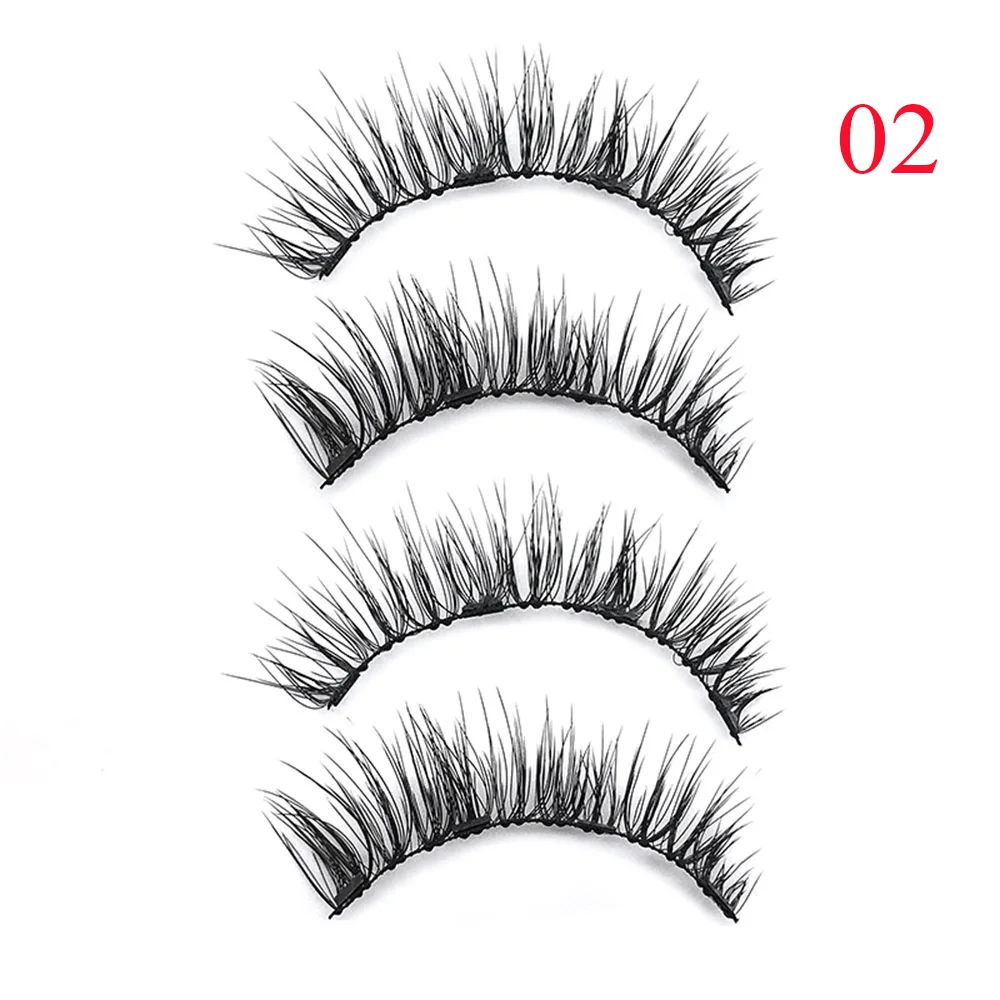 1 коробка магнитные ресницы с 4 магнитами ручной работы натуральный магнит для