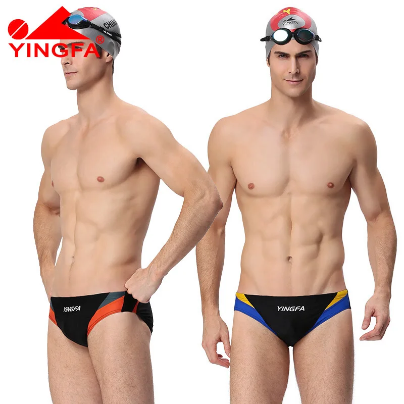 Купальник YINGFA для мужчин и мальчиков трусы с заниженной талией купальный костюм