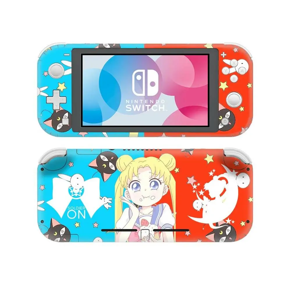 Новые nasud Switch Lite Сейлор Мун наклейки для кожи Nintendo NS консоль и Joy Con контроллер