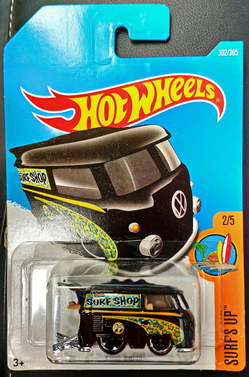 HOTWHEELS 1/64 KOOL KOMBI Vw мини зимняя Дыня черный автобус коллектор издание модель