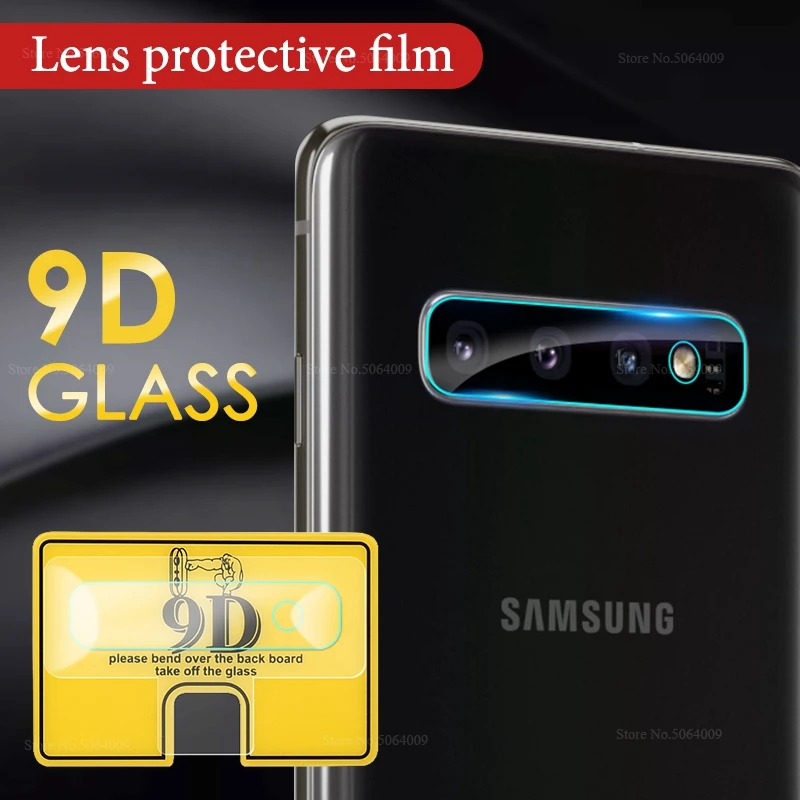 Пленка для объектива камеры samsung Galaxy S10 5G S9 S8 S7 Plus Edge Note 8 9D Samsun защита экрана мягкое