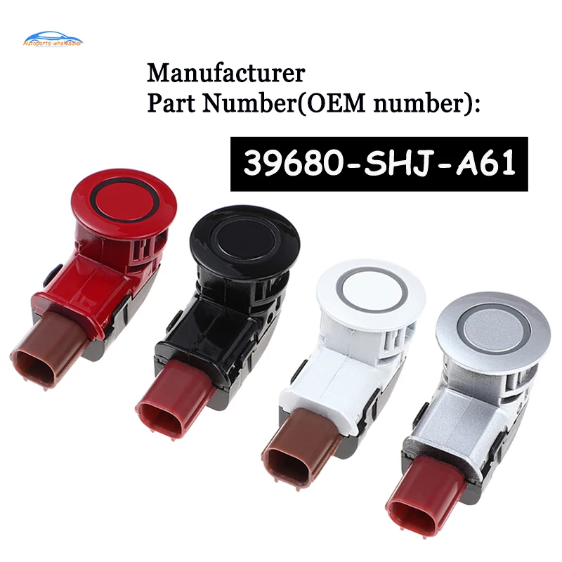 Sensor de aparcamiento PDC para coche, piezas para Honda Odyssey 2005-2009 CRV 2004-2010 2011 2012, 39680-SHJ-A61 39680SHJA61, 4 unids/lote