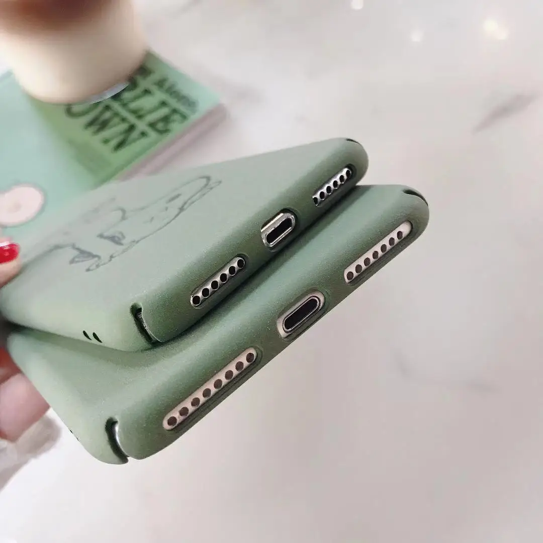 Japan cute cartoon Charlie Brown friend puppy phone case for iphone Xs MAX XR X 6 6s 7 8 plus peanut Funny pattern hard coque |