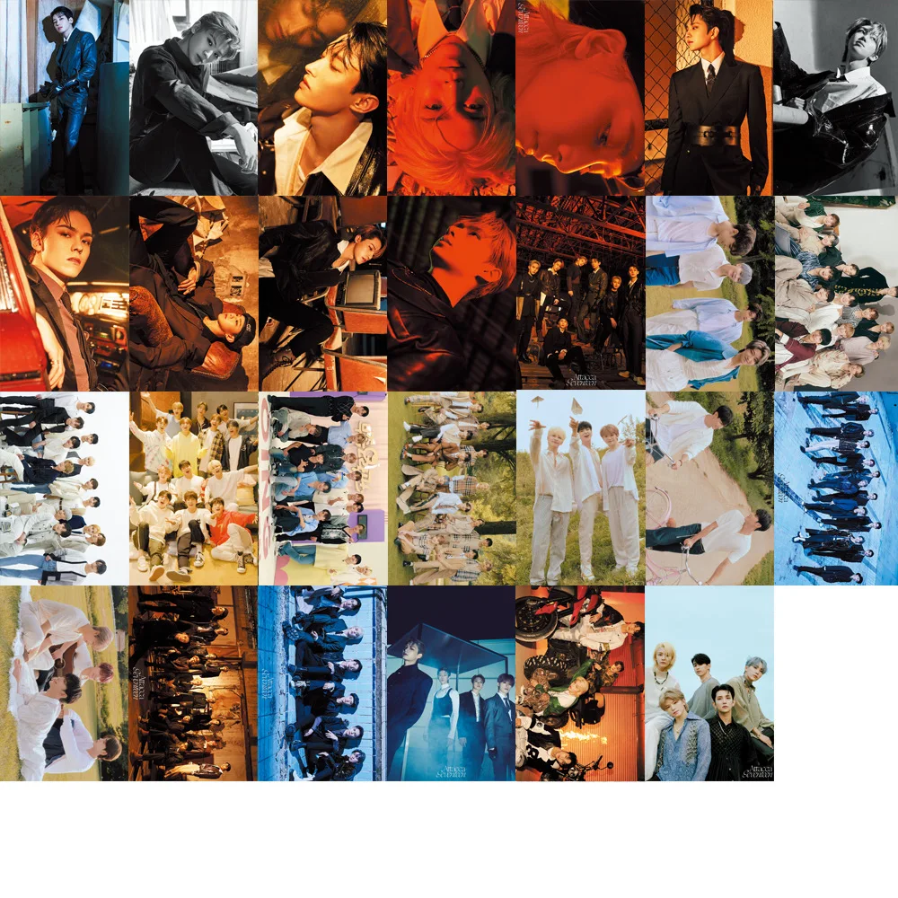 55 шт./компл. KPOP SEVENTEEN POWER OF LOVE Lomo Cards альбом Card Seventeen Photocard для фанатов подарочные