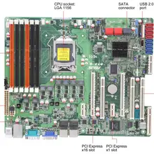 ASUS P7F-E Motherboard LGA 1156 DDR3 32GB Intel 3420 2XPCI-E 2.0 16X ATX Placa-mãe for intel Core i5 650 Xeon L3406 cpus