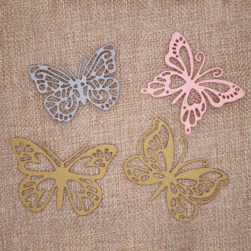4 шт. металлические штампы в форме бабочек 2020 Сделай Сам штамп для скрапбукинга и