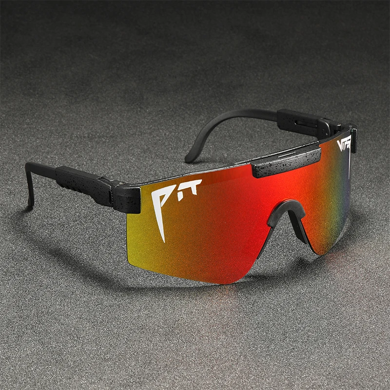 Pit Viper поляризованные солнцезащитные очки авиаторы с большой оправой Одна деталь