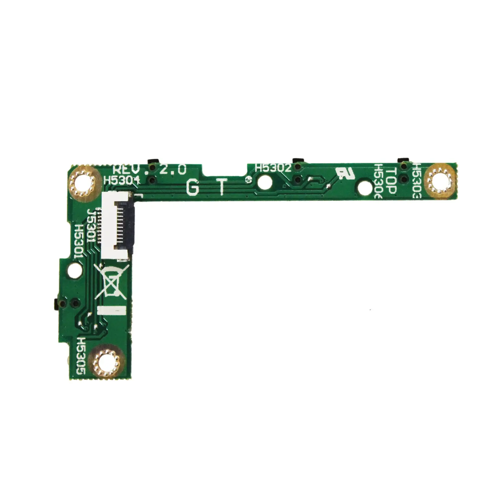 

For ASUS T100T T100TAF T100A T100TA T100TAM T100CHI 10.1" Tablet Transformer Power Button Switch Board 60NB0450-SW1020-200