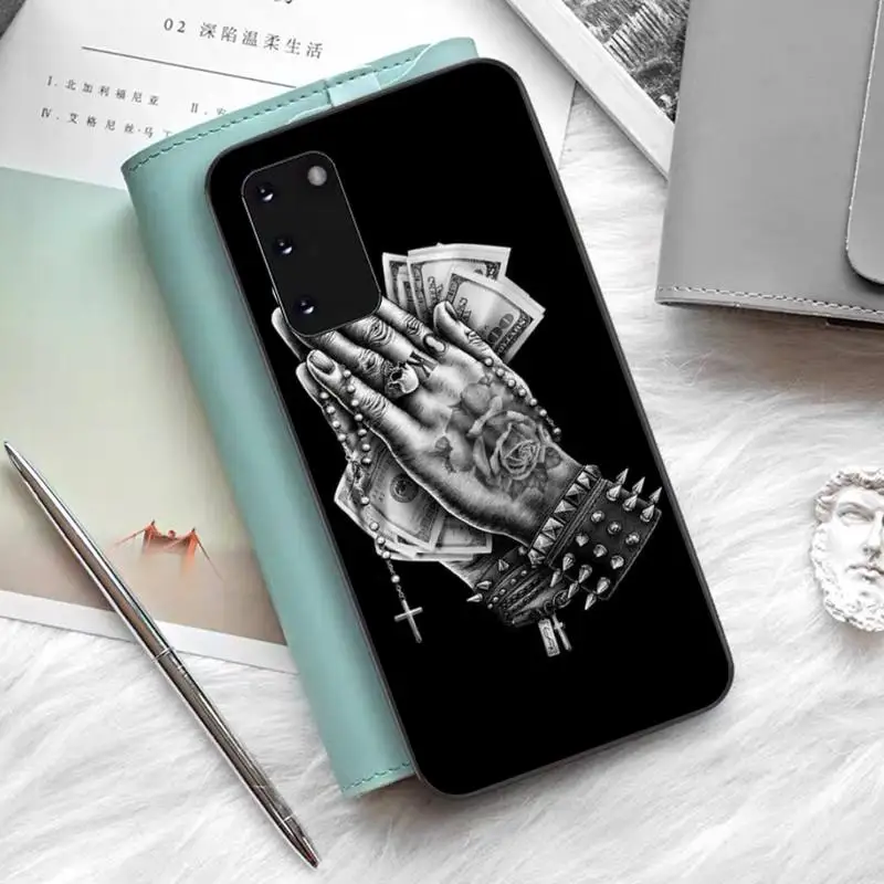 TOPLBPCS раппер аа настоящий мертвый окрашенный чехол для телефона Samsung S6 S10 5G S7 EDGE S8 S9