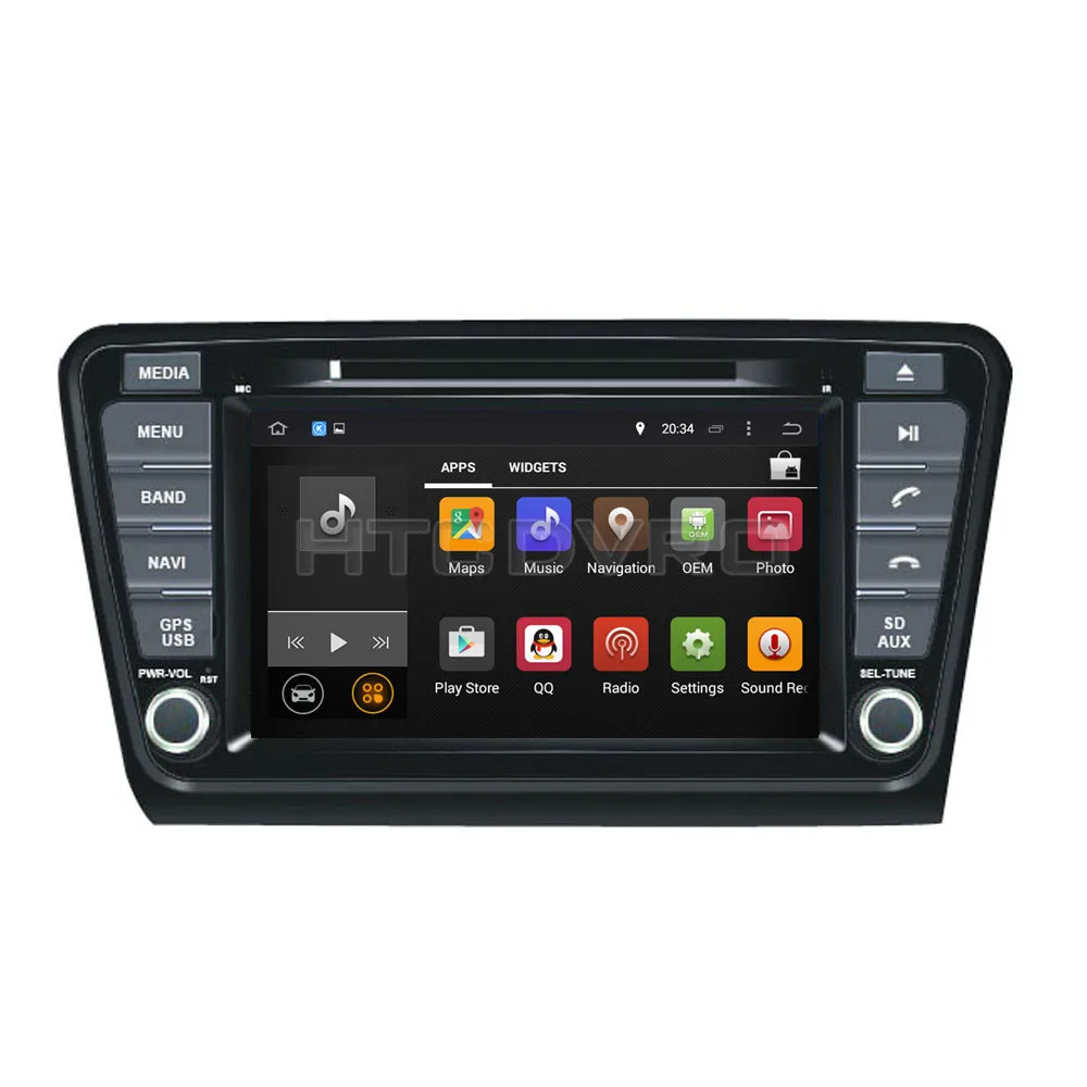 YMODVHT 8 дюймов 4G Восьмиядерный Android 9 0 7 1 Автомобильный DVD плеер для Skoda Octavia 2014 GPS авто
