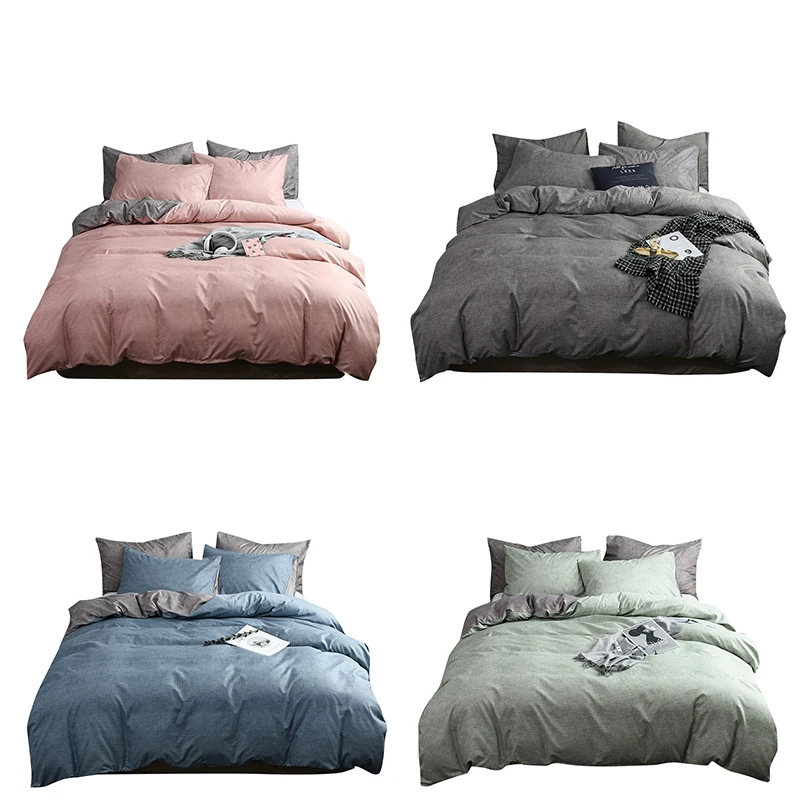 Комплект постельного белья 10 размеров однотонное летнее 2/3 шт./компл. | Дом и сад