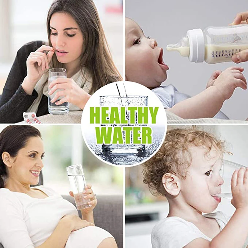 

Replace GE equipment XWFE GE XWF refrigerator water filter, 5 packs