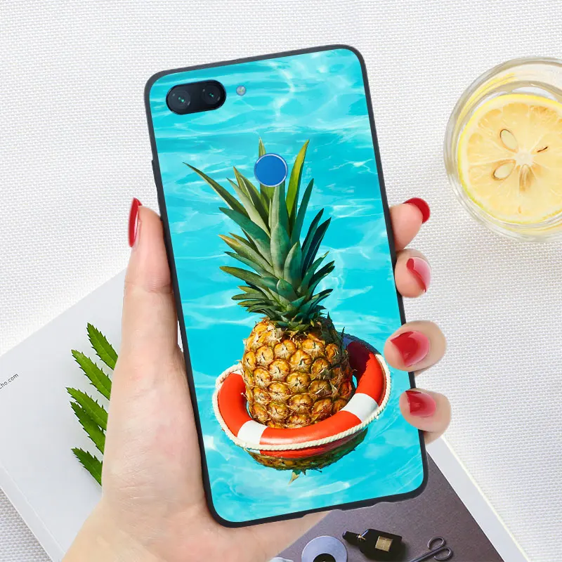 Черный чехол для Xiaomi mi 8 Lite A3 A2 Lite mi 9 SE 9T Pro Чехол-бампер Яркий глянцевый чехол из поликарбоната+ ТПУ