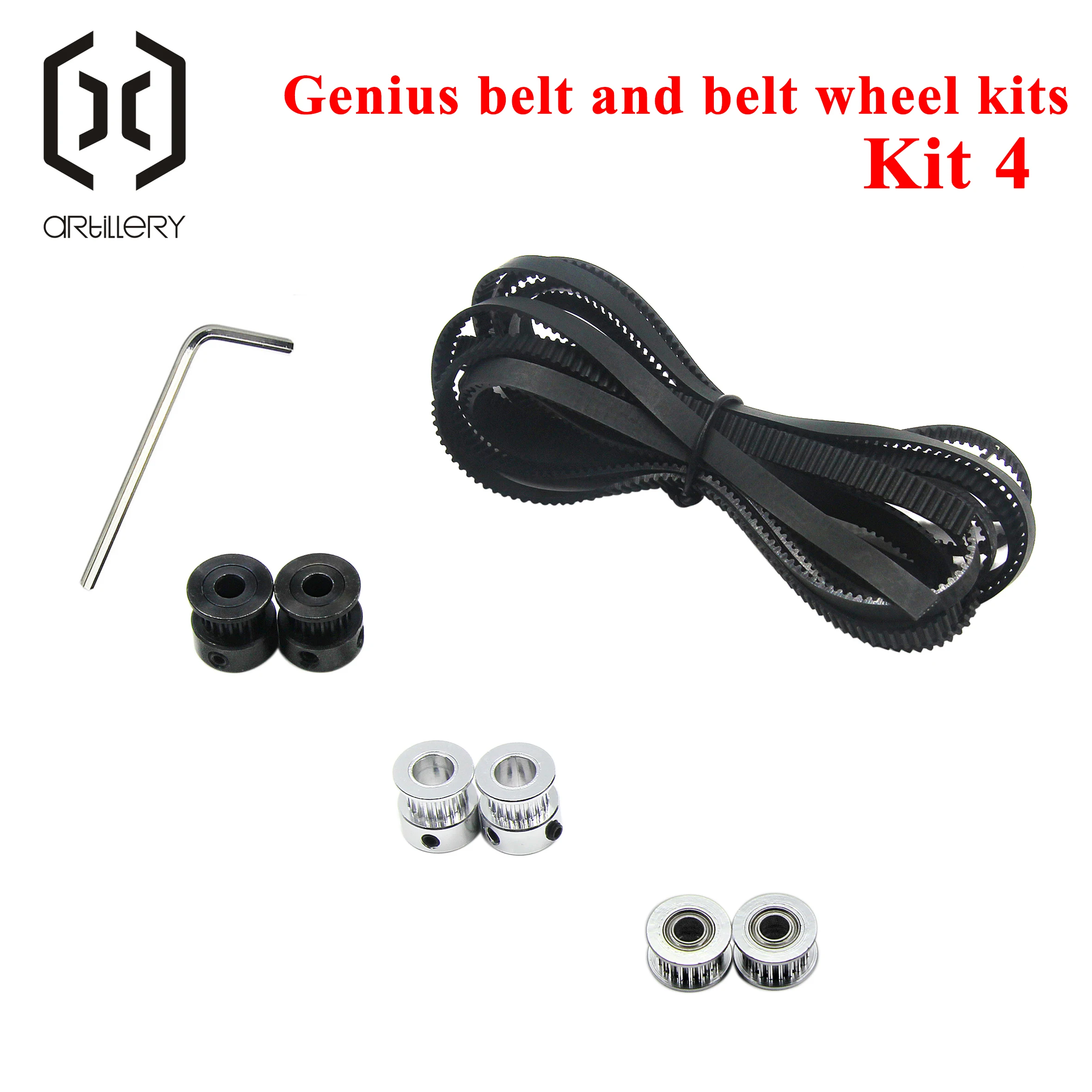 Gt 2 Timing Belt + Pulley Kit Apply to Artillery 3D Printer Sidewinder X1 And Genius | Компьютеры и офис