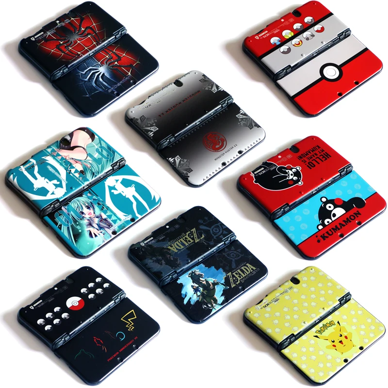 Жесткий Чехол для игровой кожи Nintendo New 3DS XL/LL Miku Zelda Супер Марио защитный чехол