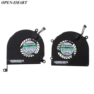 Вентилятор A1286 для Macbook Pro, 1 пара, 15 дюймов, A1286, левая и правая стороны, процессор GPU, вентилятор охлаждения 2009 2010 2011, кулер, радиатор