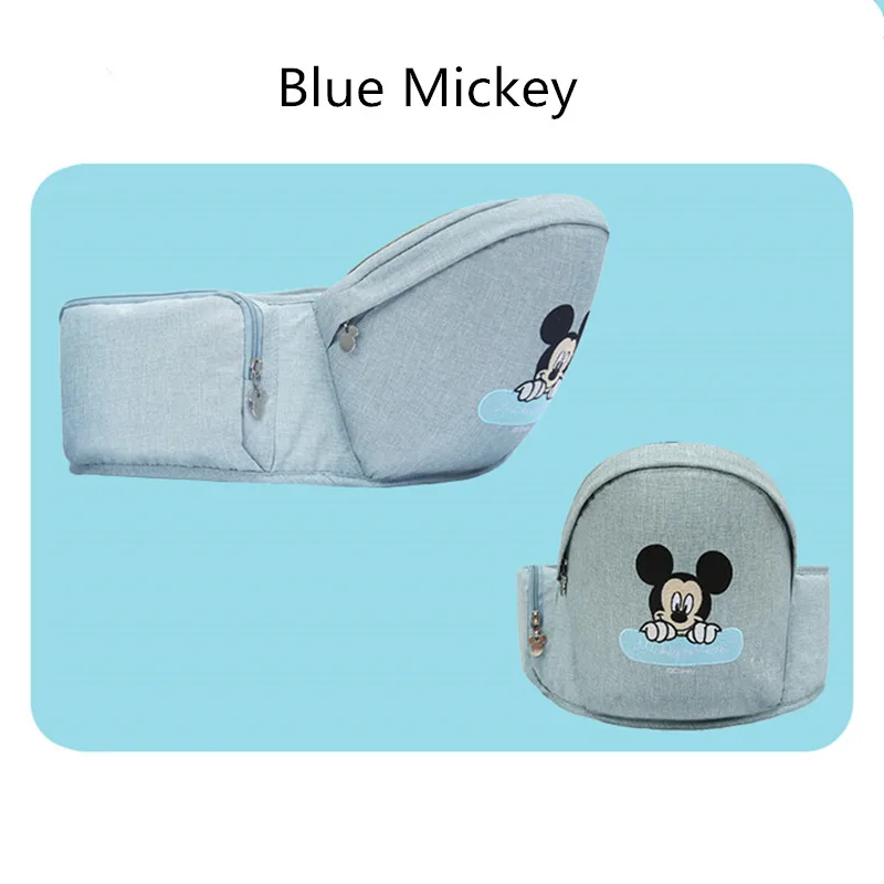 Дисней Микки Минни Baby Carrier Хипсит(пояс для ношения ребенка) младенческий Hip Seat поясной рюкзак Хипсит Рюкзак-кенгуру мама ходунки держать - Цвет: 3