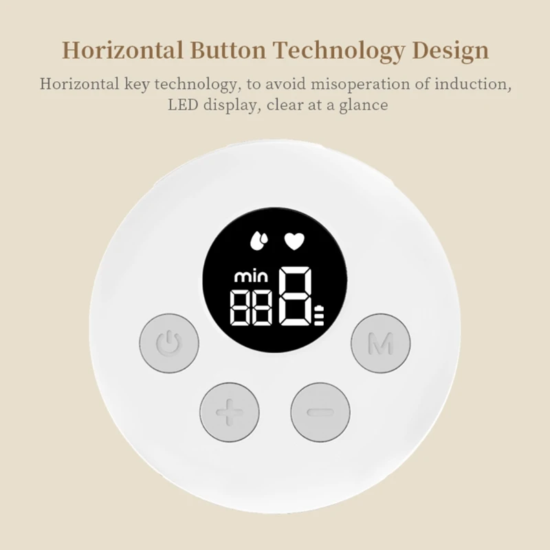 

Electric Breast Pump Silent Wearable Automatic Milker Portable Milk Extractor