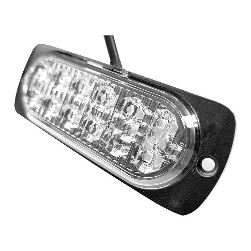 1х красный 36 Вт 12LED автомобильный Грузовик авариПредупреждение Як мигающий свет