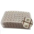 Магнитные шарики терапия 1200 паста аурикулярная Ушная аурикулотерапия акупунктура терапия Ушная семена Vaccaria наклейки потеря веса похудение