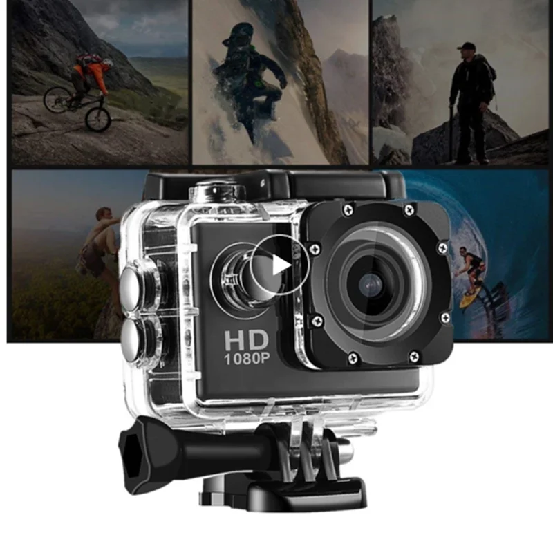 

Action Camera Waterproof Camera HD 1080P 32GB Outdoor Sports Action Camcorder Camera Mini DV Video Camera 12MP SJ4000 For Gopro