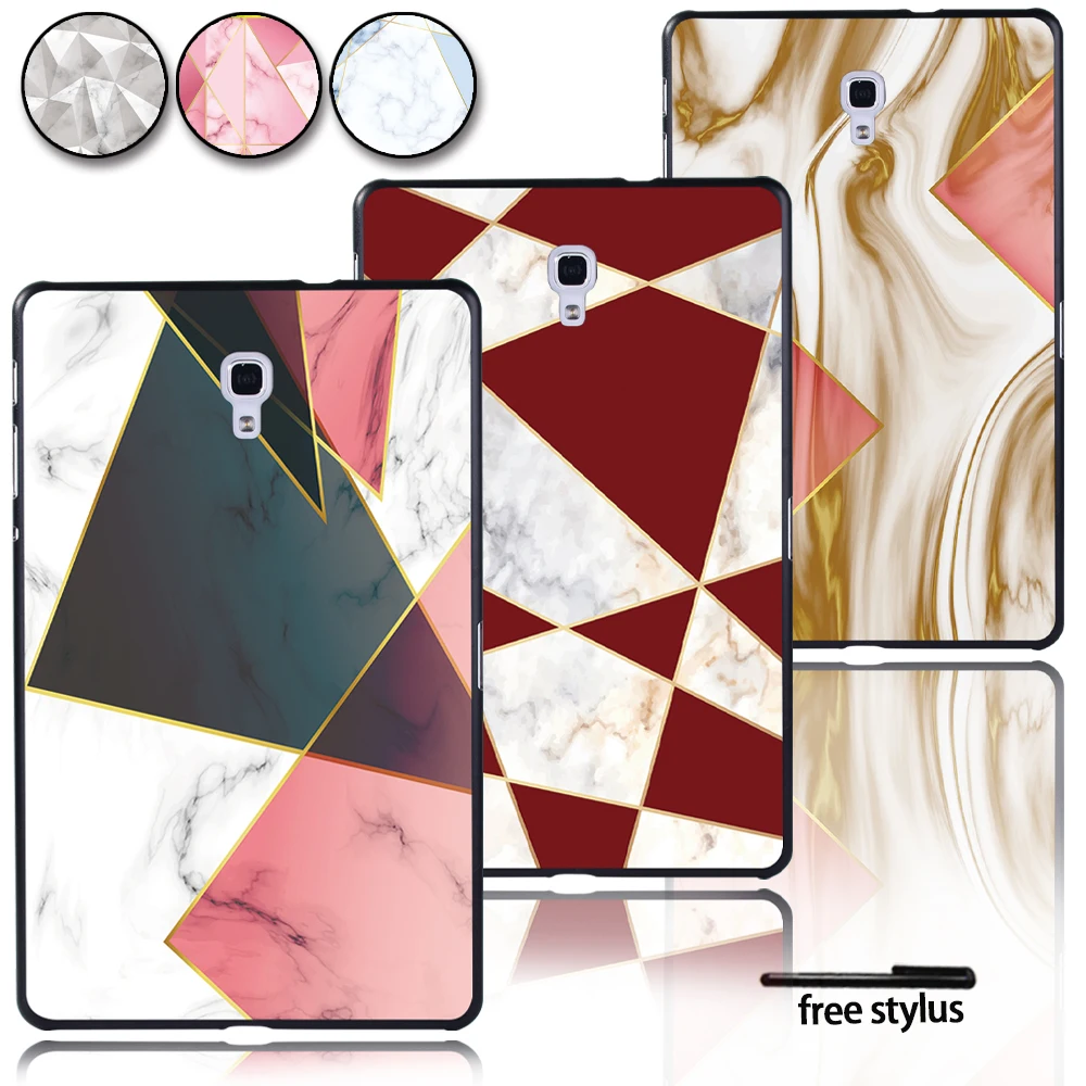 

Tablet Cover for Samsung Galaxy Tab A T590 T595 Case 2018 Thin Shockproof Marble Back Cover for Samsung 10.5 Inch