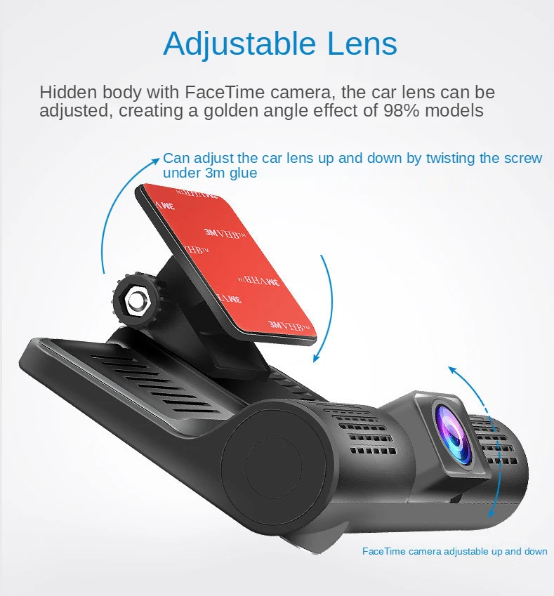 Видеорегистратор FHD 1080P Автомобильный видеорегистратор с камерой заднего вида |