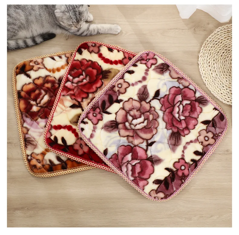 [Купите 1 волос 4 шт.] домашняя обеденная Подушка для стула коралловый бархат грязь