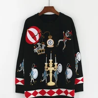 winter new women pullover sweaters fashion elegant circus soldiers balloons candles embroidered sequins knitwear %d0%b6%d0%b5%d0%bd%d1%81%d0%ba%d0%b8%d0%b9 %d1%81%d0%b2%d0%b8%d1%82%d0%b5%d1%80