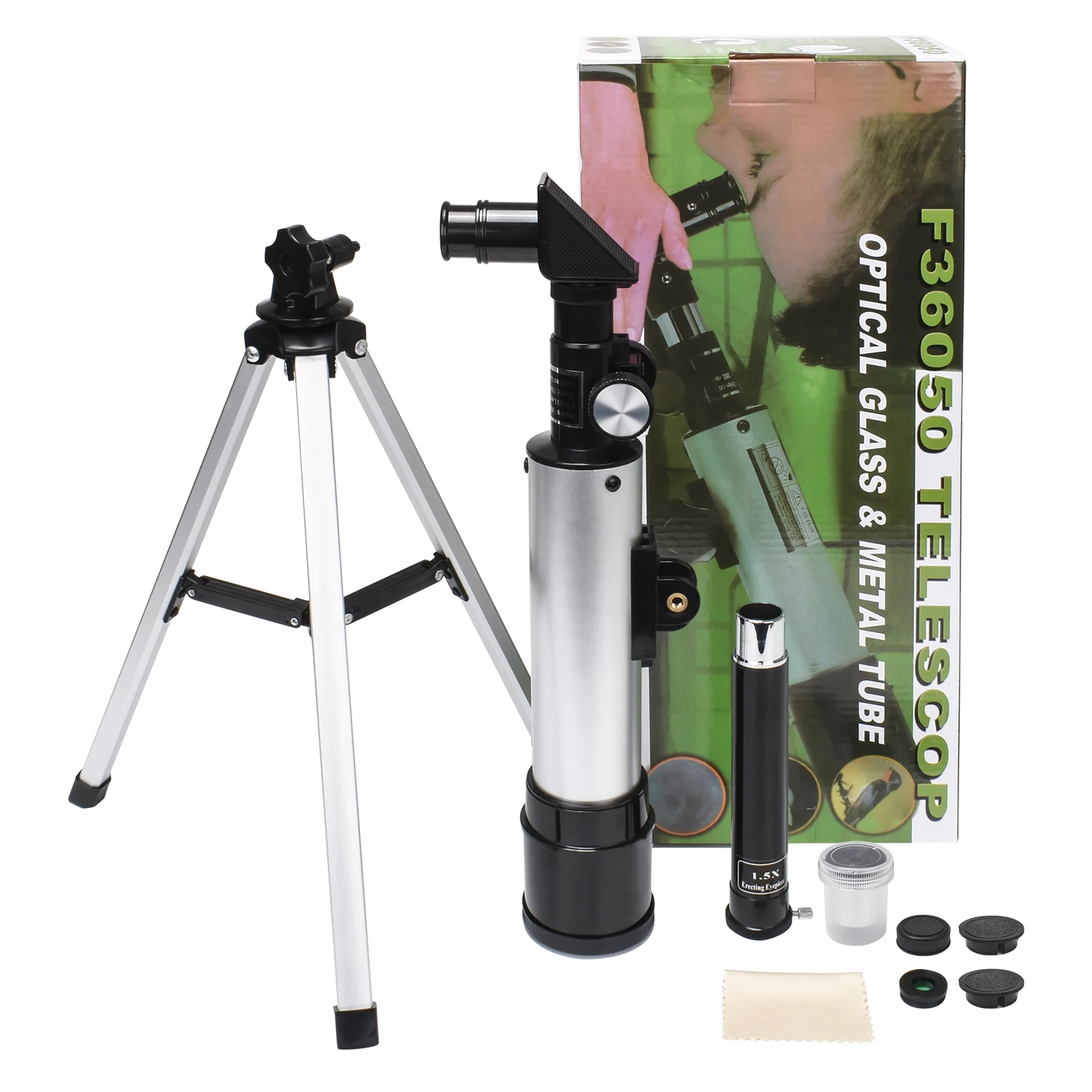 

Kids Astronomical Telescope With Tripod 90X Science Telescopes Educational Learning Toy for Children Beginners Exploring Moon