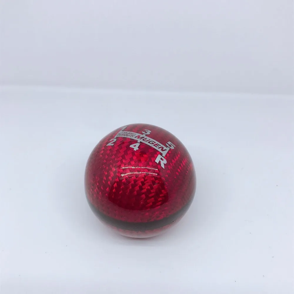 Ручка переключения передач из настоящего углеродного волокна 5/6 скорости Ручное