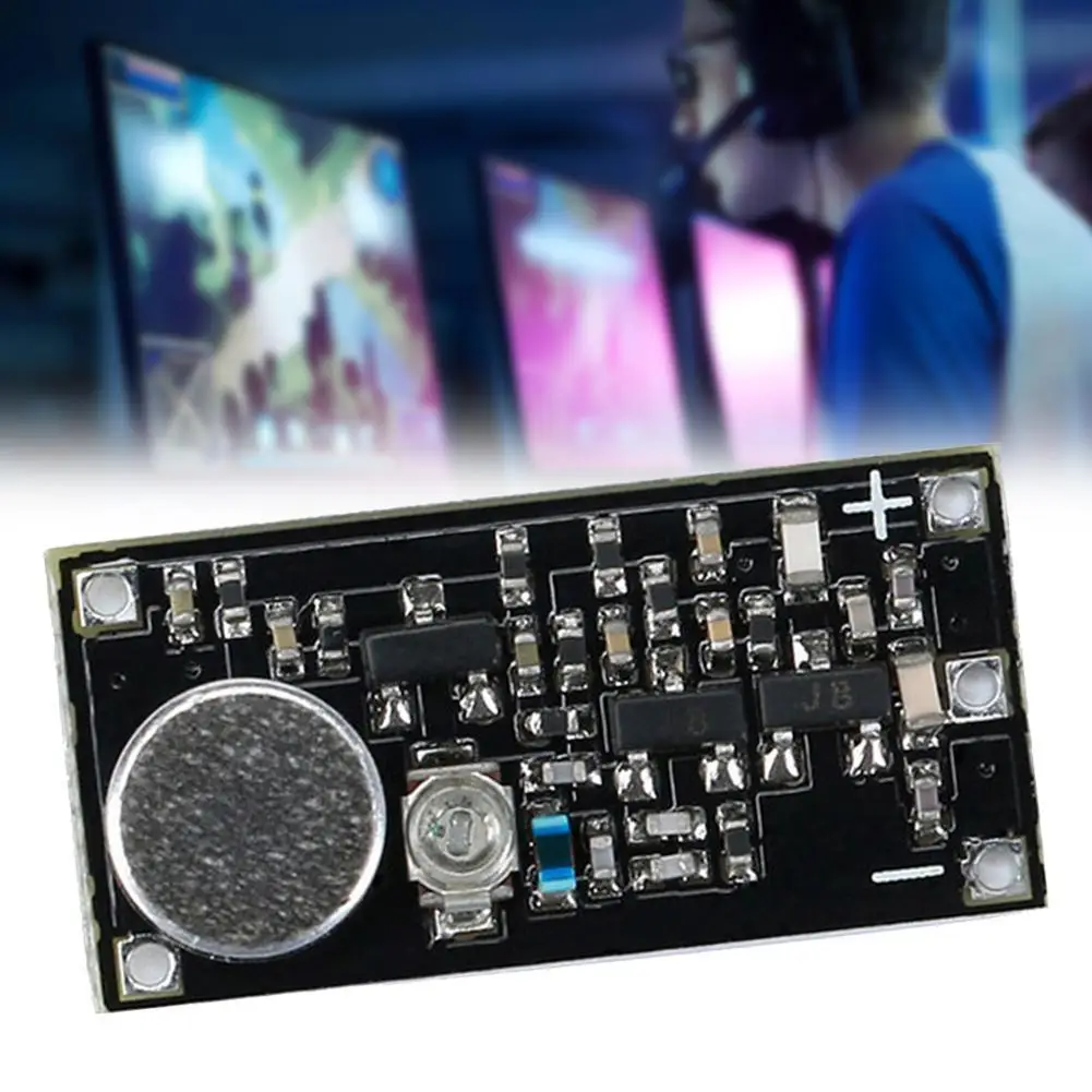 

Wireless FM Transmitter Module with Microphone DC3V Frequency for Arduino DIY 88-115MHz Kit Surveillance Electric 9mA H4W8