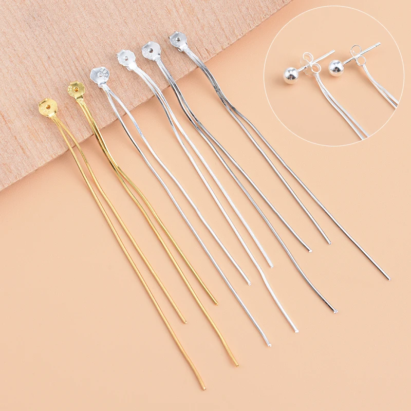 S925 Стерлинговое серебро серьги аксессуары Длинная цепочка из змеиных костей