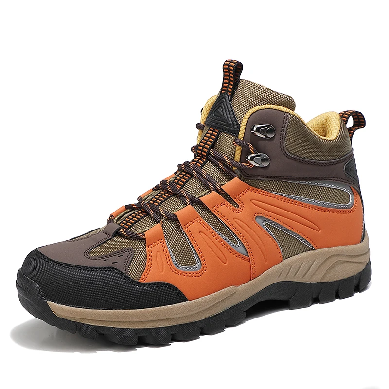 

Outdoor Waterproof Hiking Boots Men Trekking Walking Climbing Shoes Mountain Sport Hunting Man Sneakers Fashion Male Footwear