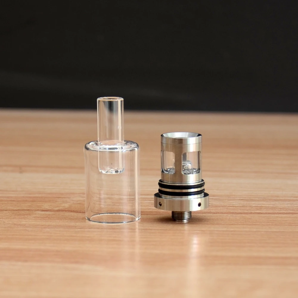 ECT OME Glass Aurora wax atomizer Tank Wax 510 Thread Starter Kit Quartz Boiler Core Rapid Heating Coils | Электроника