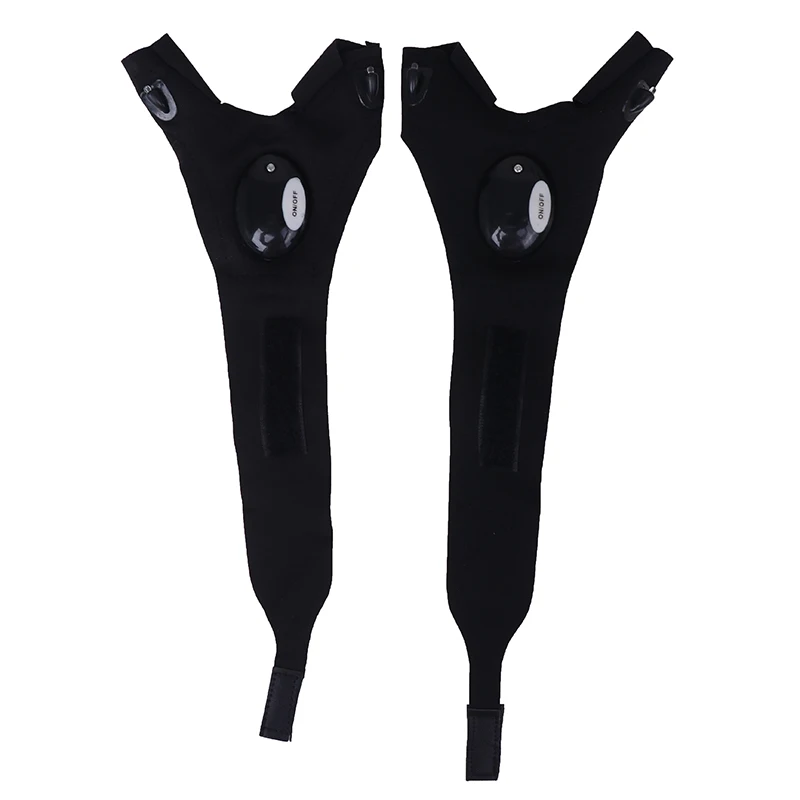 Перчатки для рыбалки на открытом воздухе волшебный ремешок без пальцев