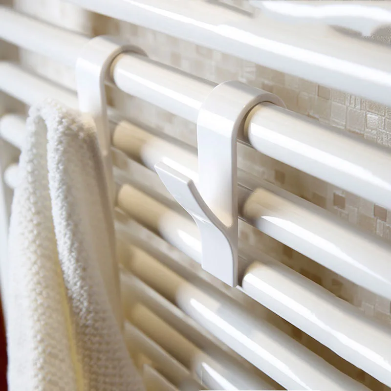 4 шт. белые вешалки для хранения полотенец с подогревом | Дом и сад