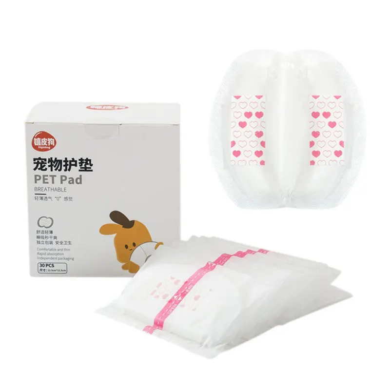 

Pet Dog 30 Pcs/lot Super-Absorbent Female Dogs Disposable Detachable Diaper Pads Preventing Leaks